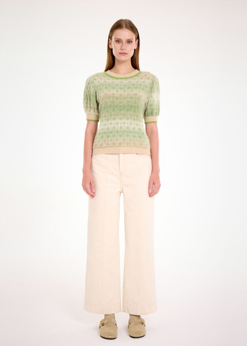 トップス Brused Alpaca Knitted Top Brused Alpaca Knitted Top | Mame