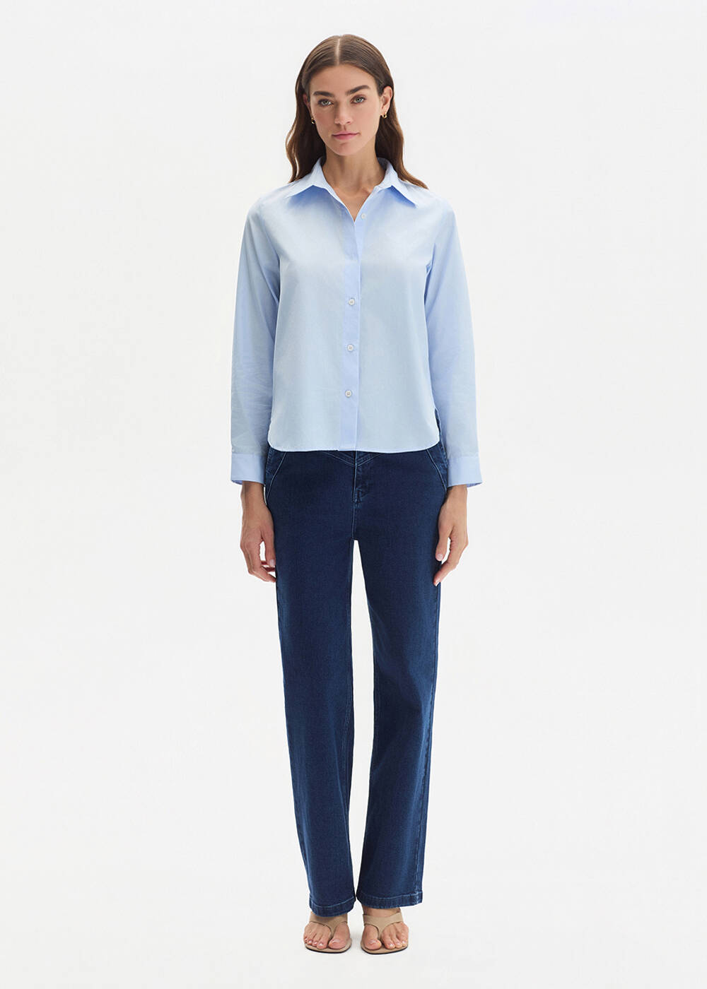 BLUE REGULAR FIT SHIRT - 2