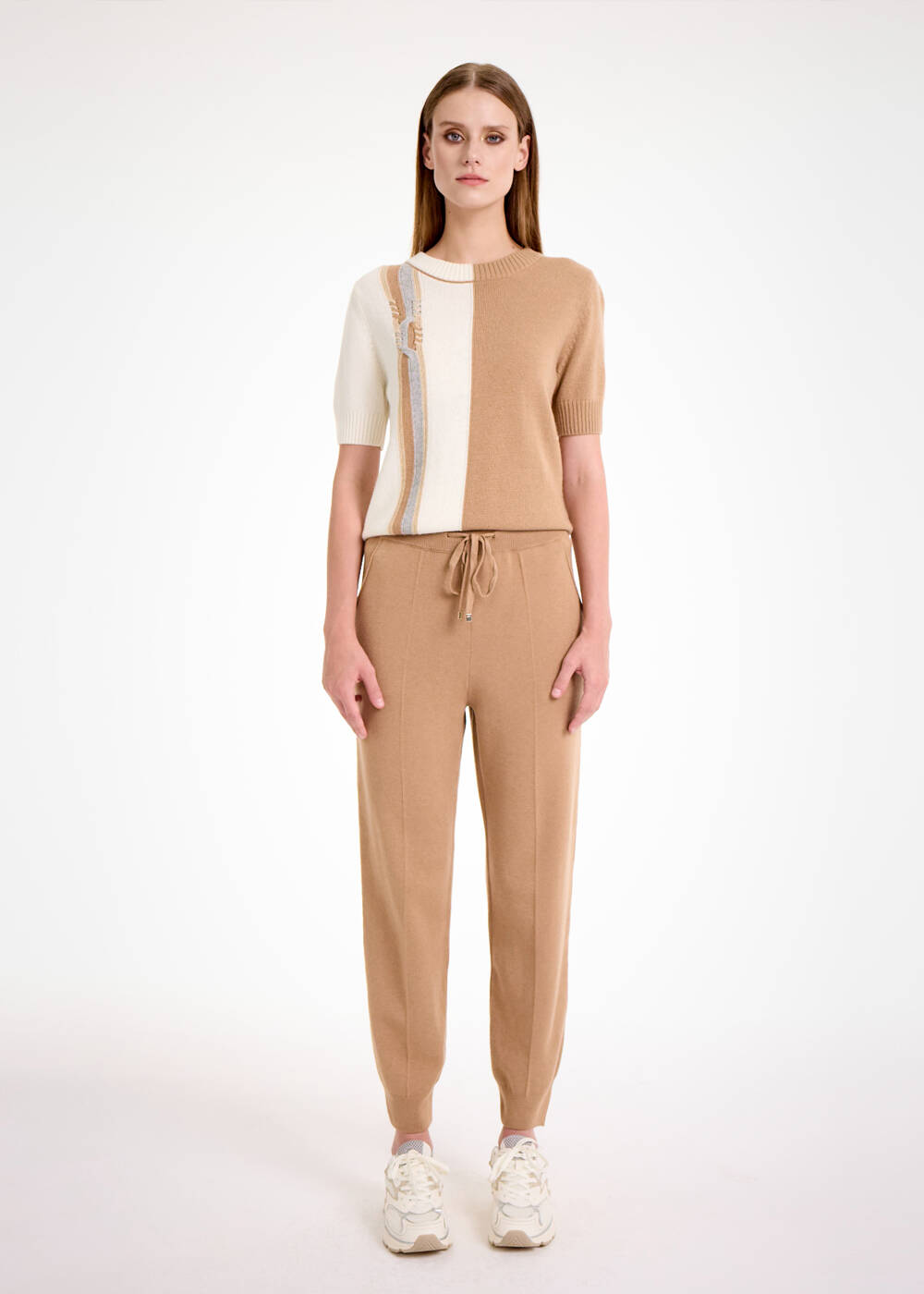 Camel Triko Jogger Pantolon - 2