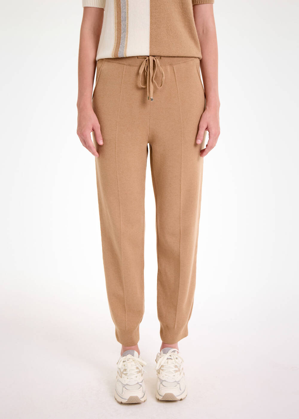 Camel Triko Jogger Pantolon - 1