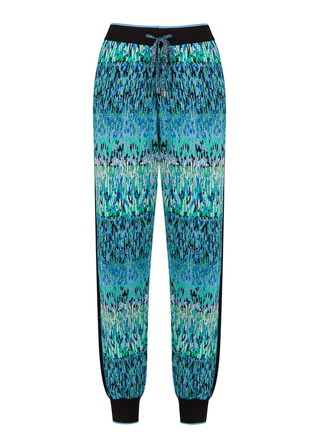 Desenli Joggıng Triko Pantolon · 6