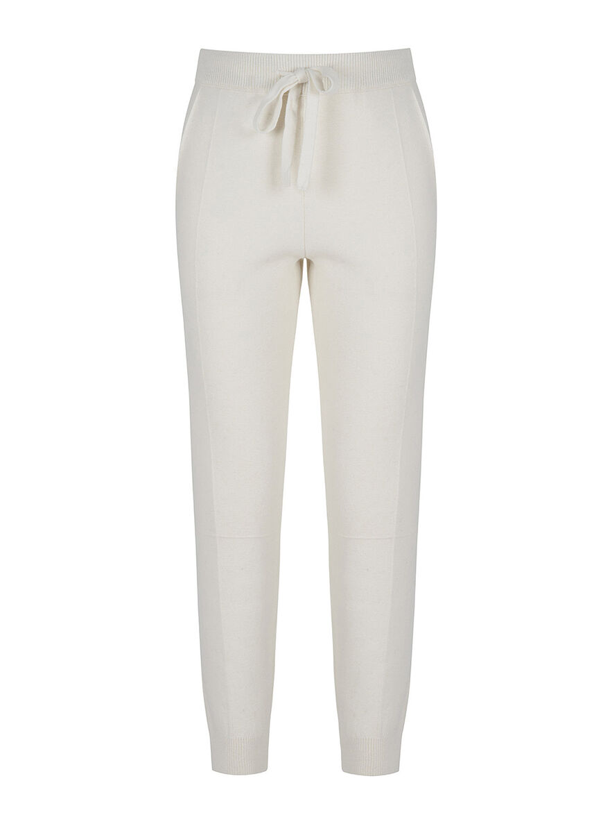 İtalyan İplik Triko Ekru Jogging Pantolon · 8