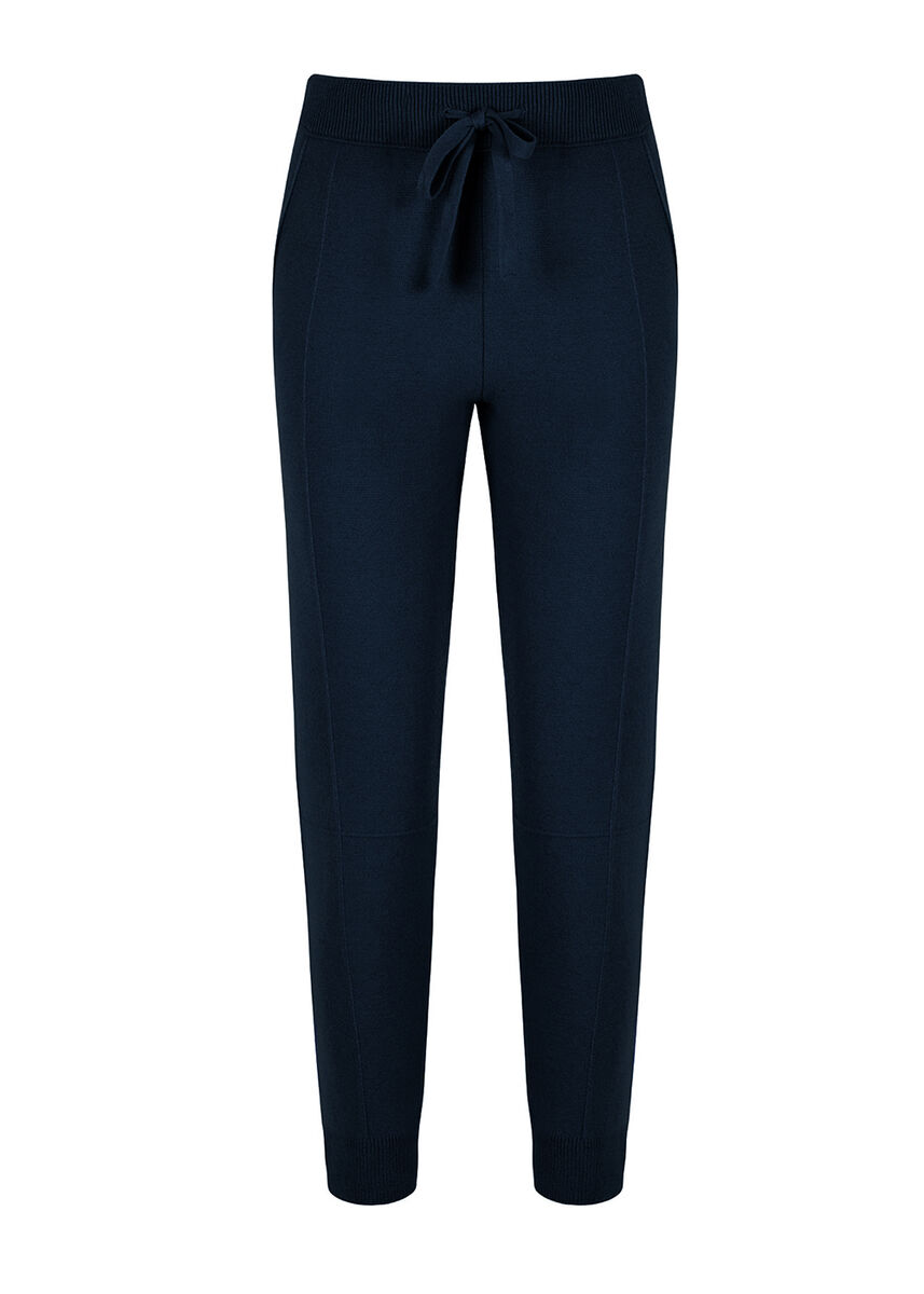 İtalyan İplik Triko Lacivert Jogging Pantolon · 8