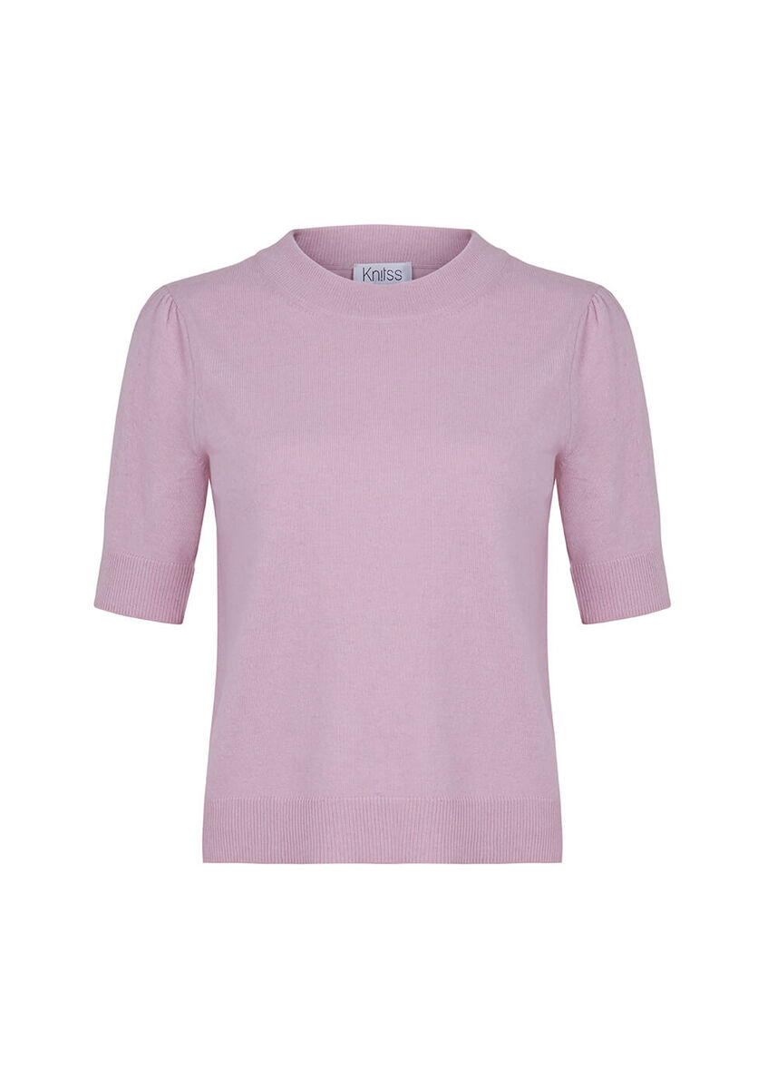 Kaşmir Karışımlı Açık Pembe Triko Üst · 8