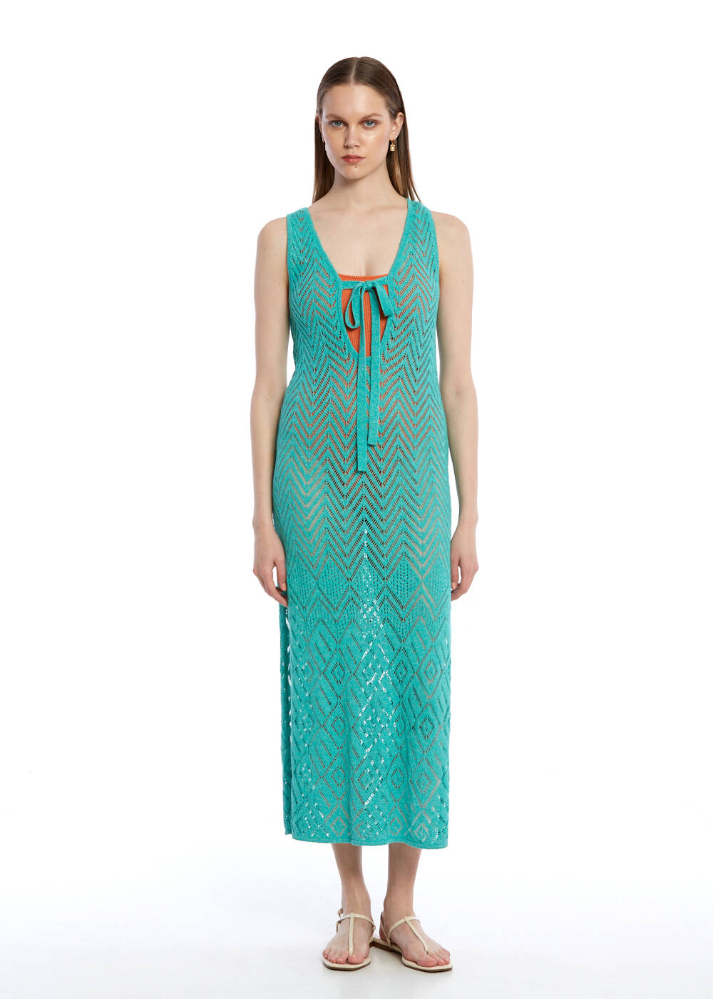 Mavi Beachwear Triko Elbise - 2