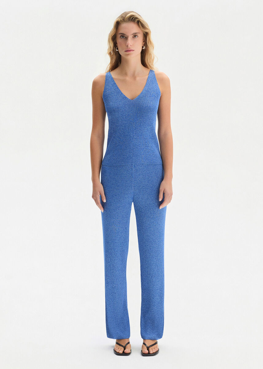 Mavi Triko Pantolon - KNITSS