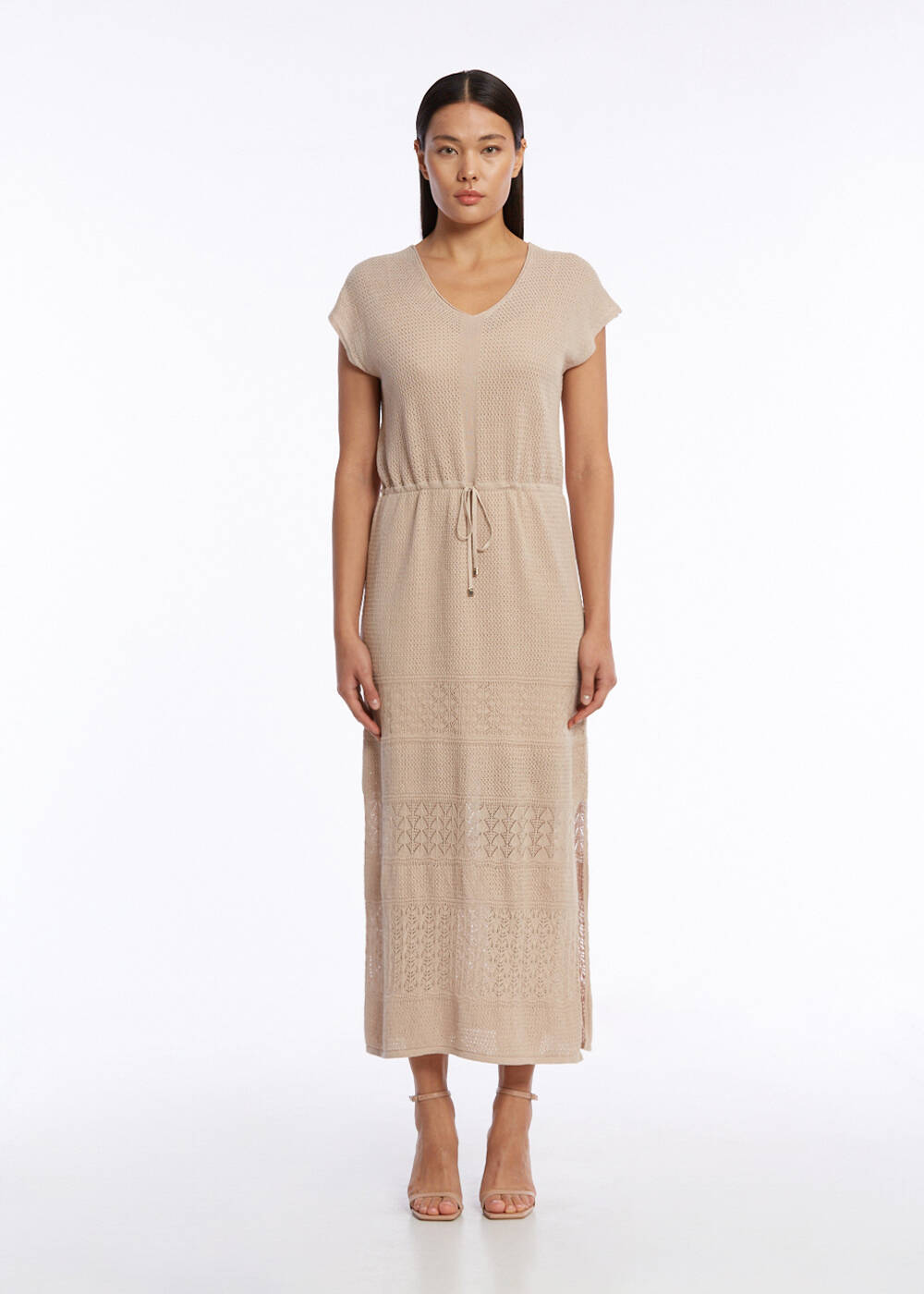 Linen Knit Dress Enza Costa Linen Knit Dress In In Raffia REVOLVE