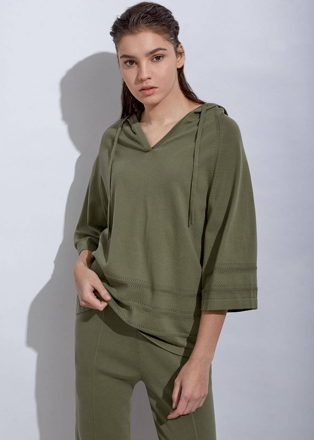 Organic Cotton Rosemary Knit Top - 1