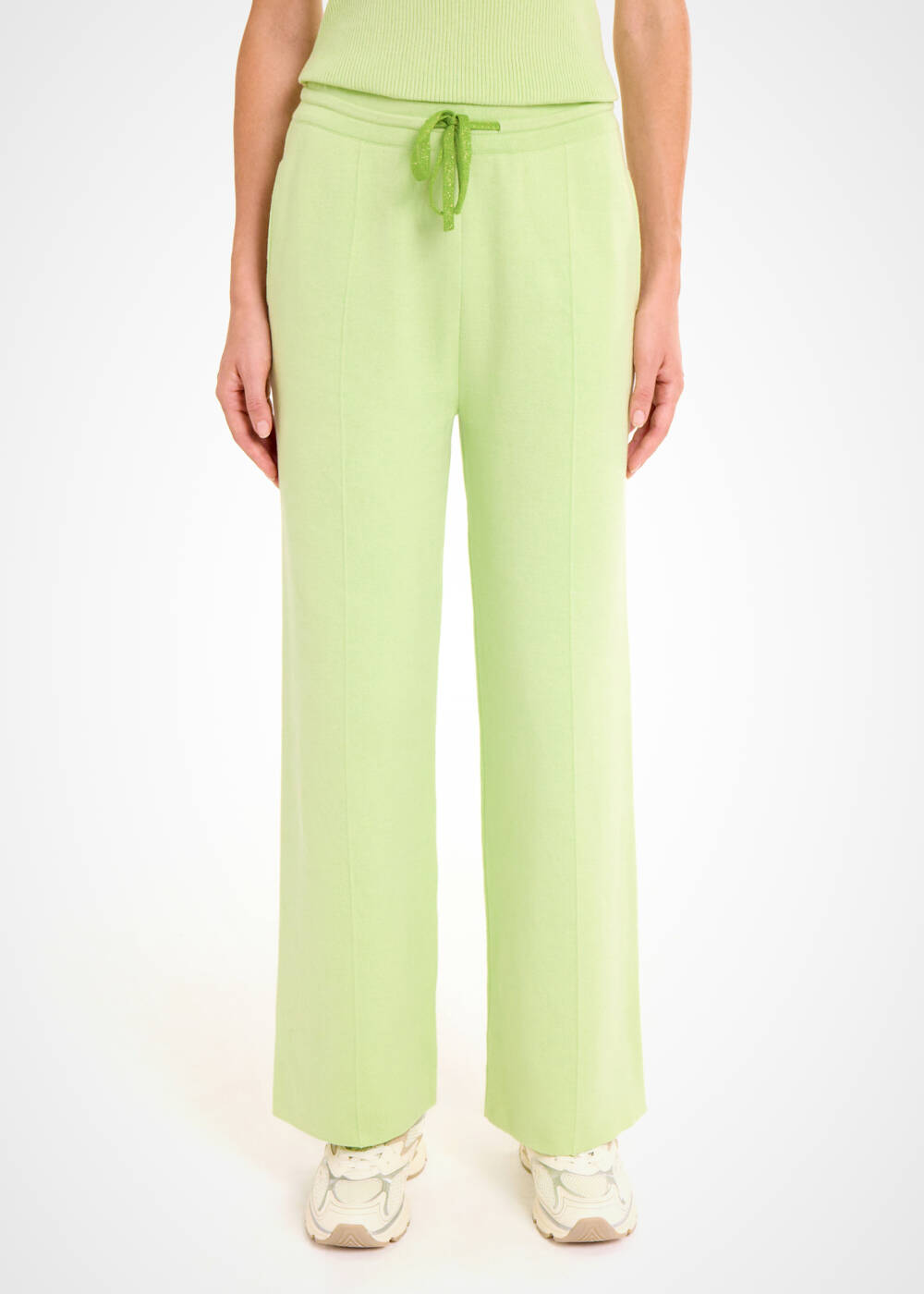 Organik Pamuk AÇIK Yeşil Loungewear Triko Pantolon - 1