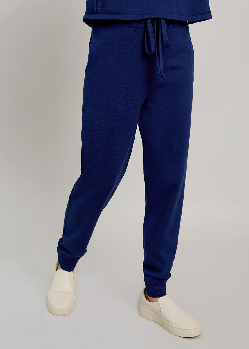 Organik Pamuk Lacivert Triko Jogging Pantolon · 4