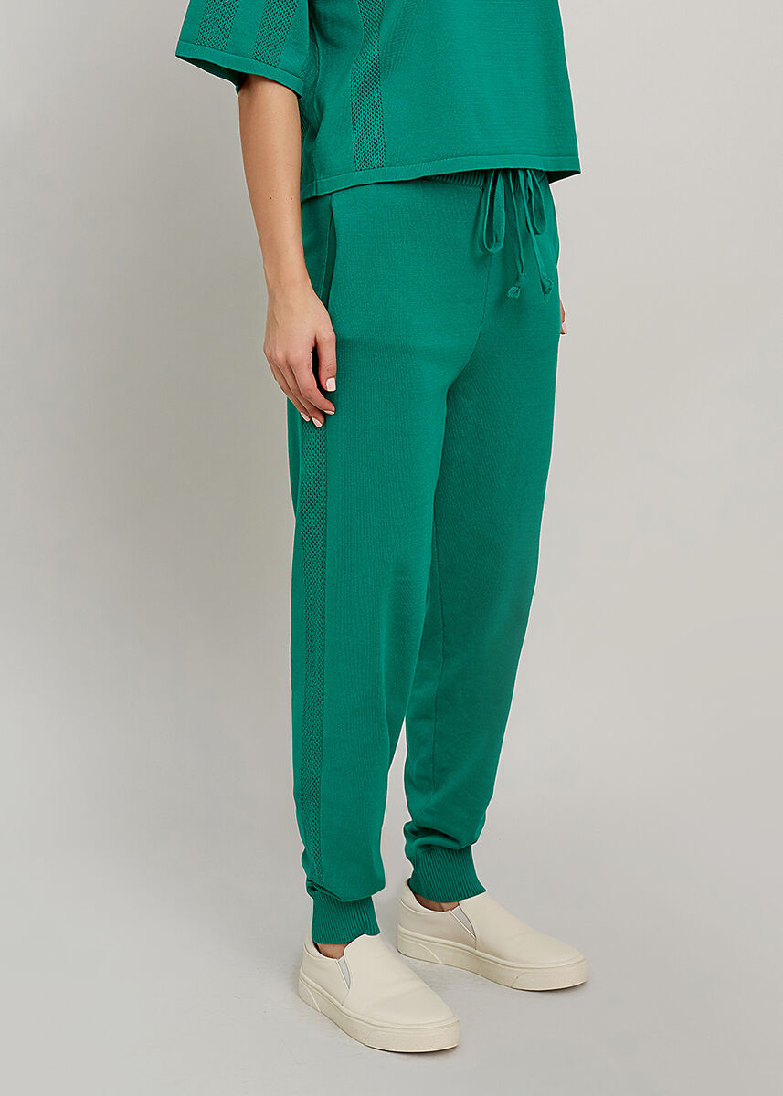 Organik Pamuk Yeşil Triko Jogging Pantolon · 4