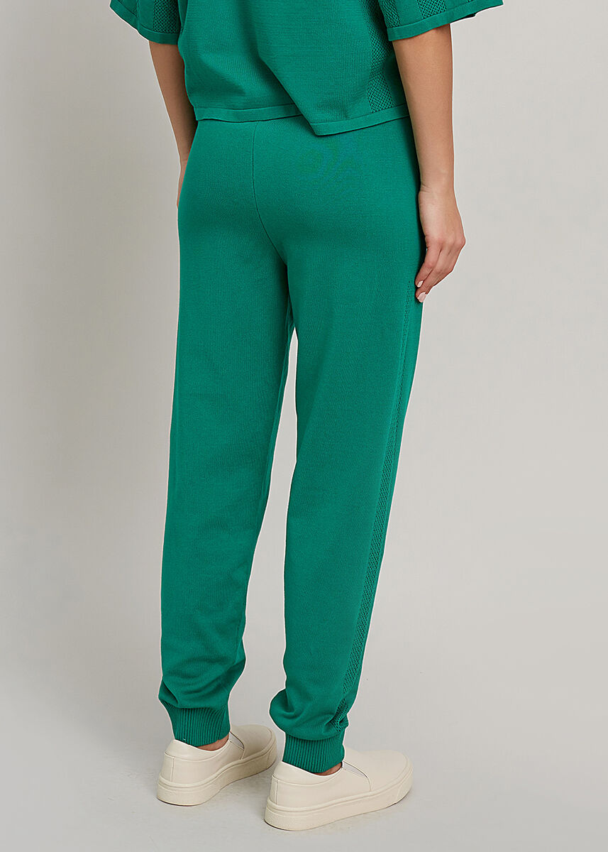 Organik Pamuk Yeşil Triko Jogging Pantolon · 6