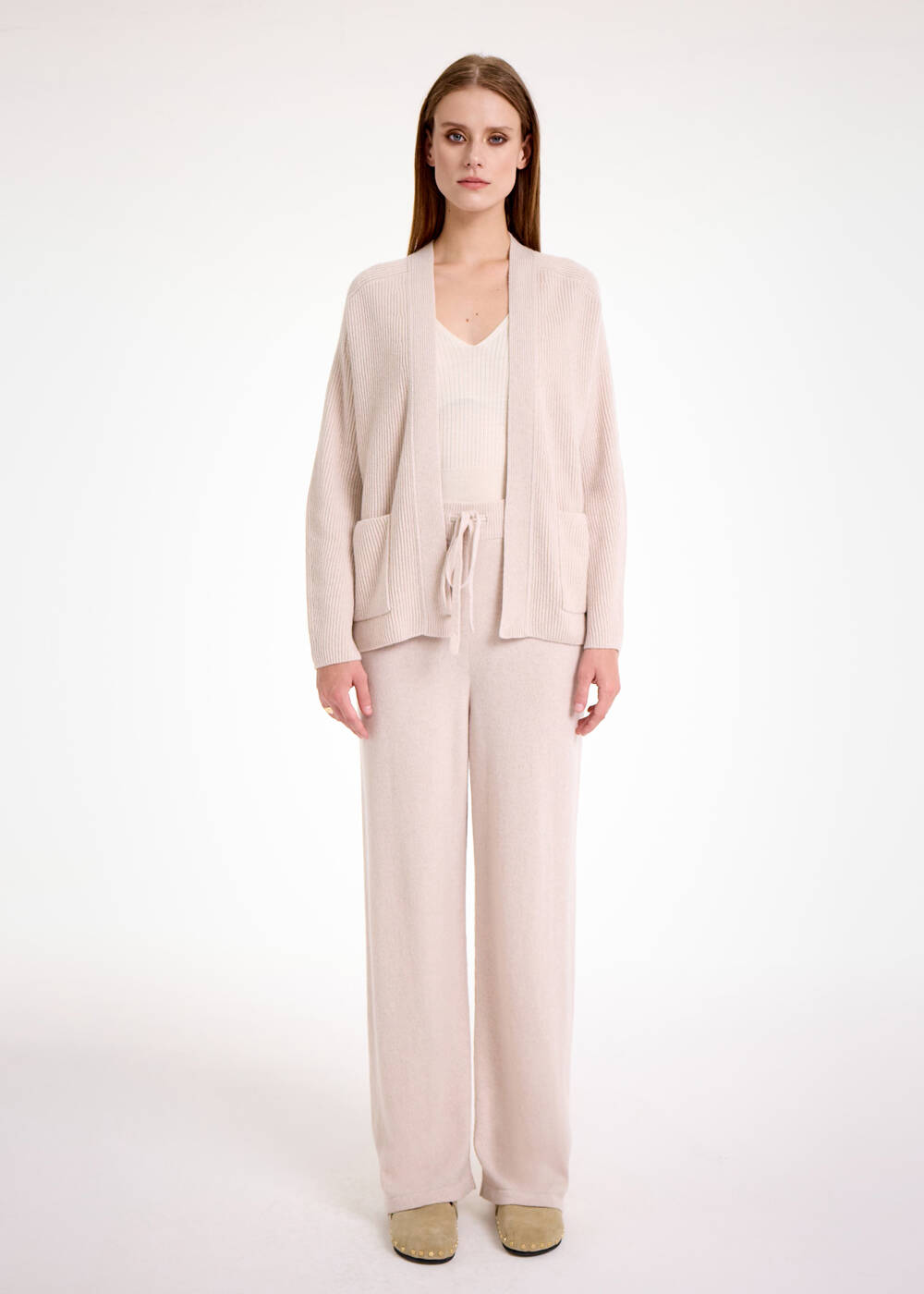 PANNA CASHMERE KNIT CARDIGAN - 2