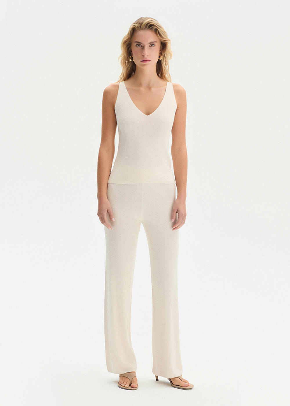 PEARLY KNIT PANTS - 1