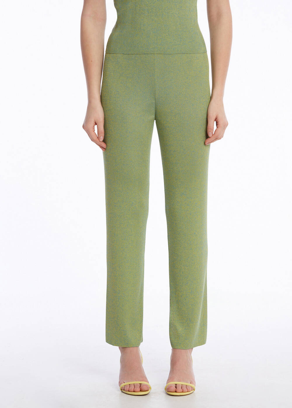 PISTACHIO KNIT PANTS - 2