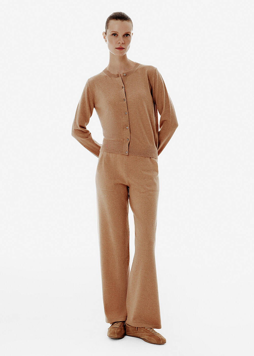 Regular Fit Tofeee Cashmere Cardigan - 2