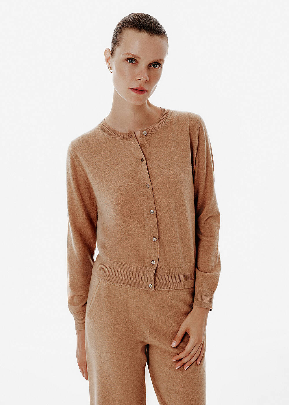 Regular Fit Tofeee Cashmere Cardigan - 1