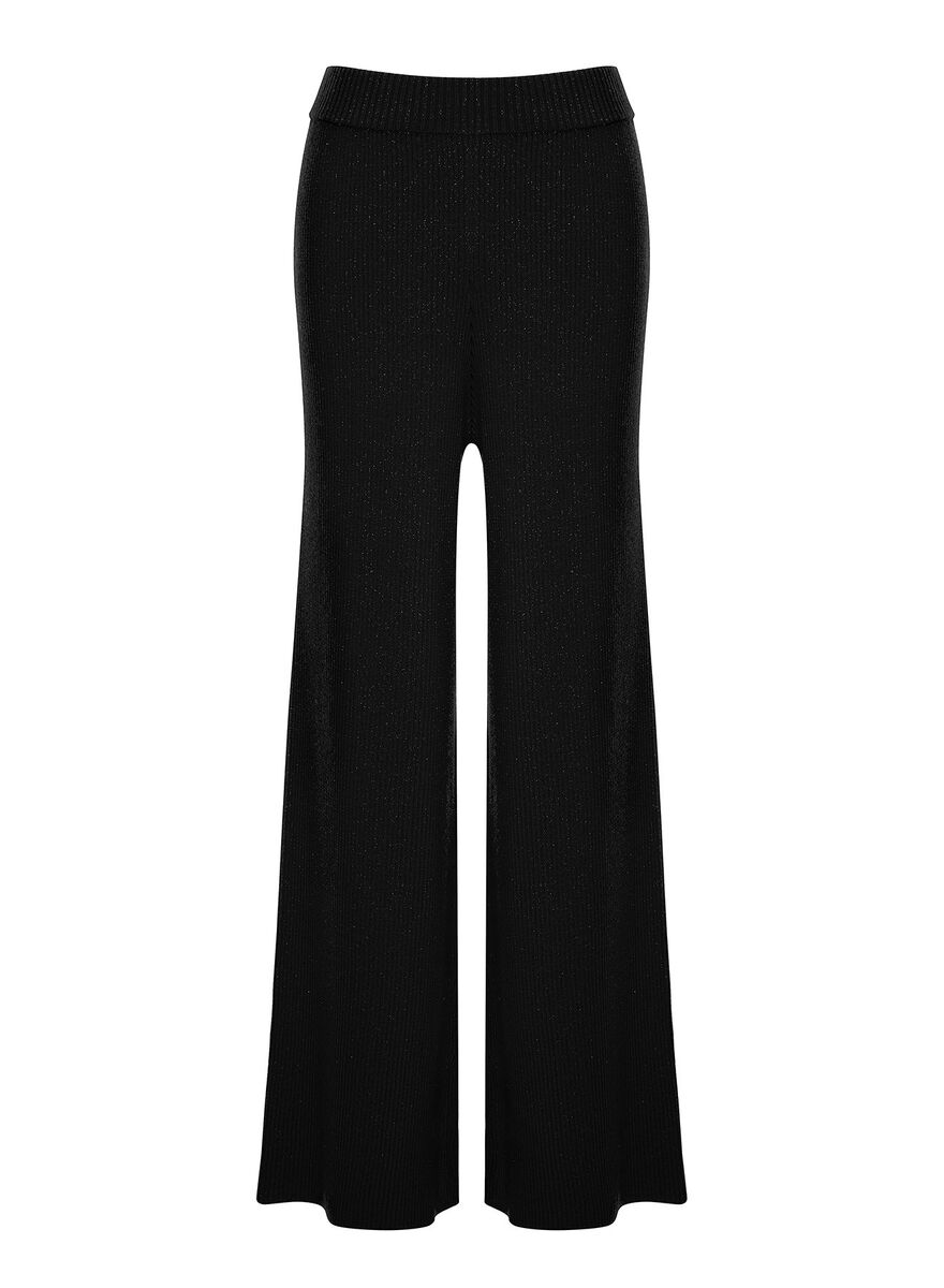 Ribli Siyah Lurex Triko Pantolon · 6