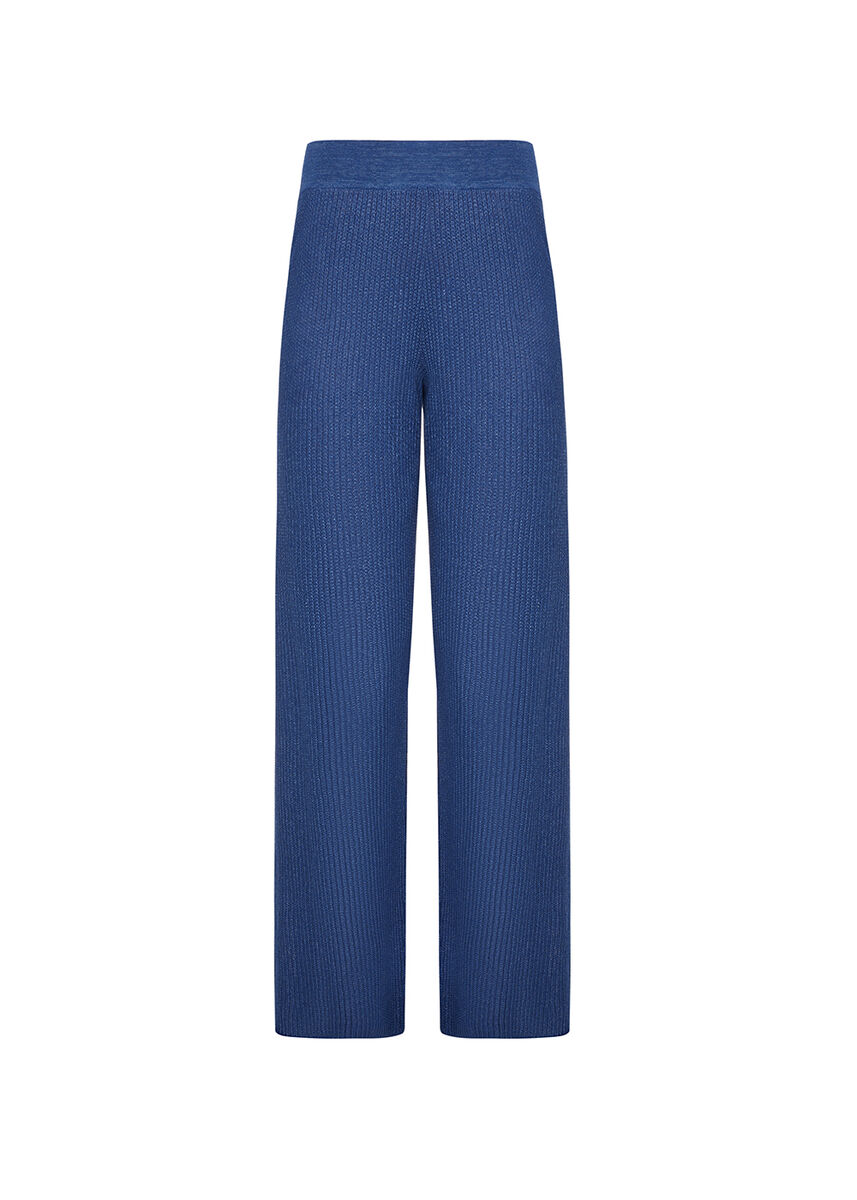 Saks Mavisi İnce Yazlık Triko Pantolon · 8