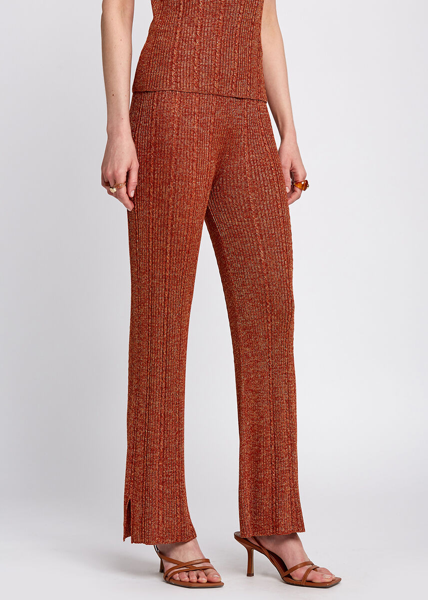 Slit Knit Pants 34
