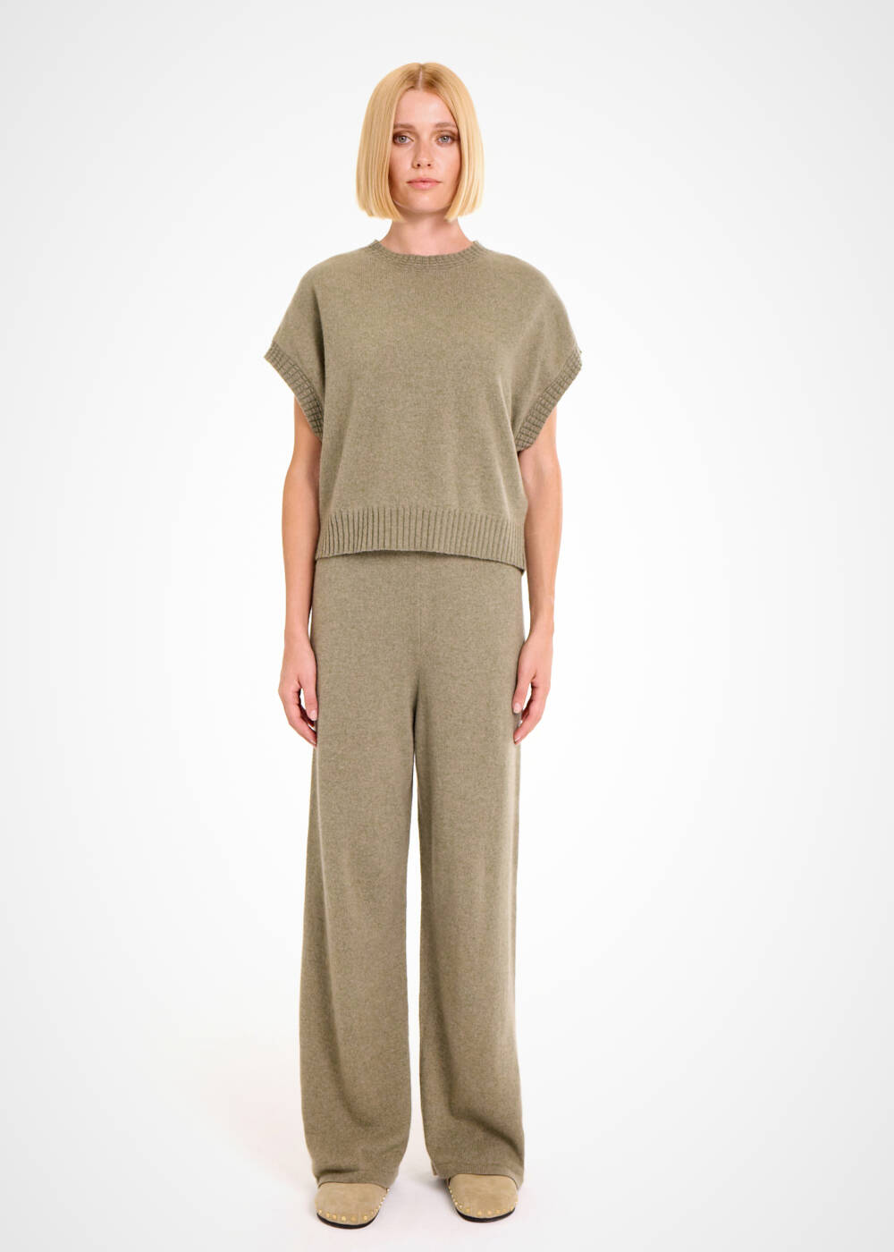 THYME CASHMERE KNIT TOP - 2