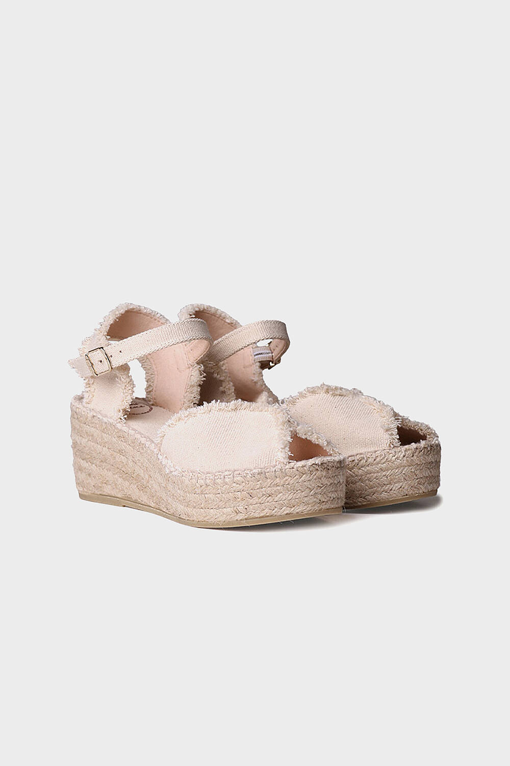 Toni Pons Ecru Tassel Wedge Espadrilles - 2