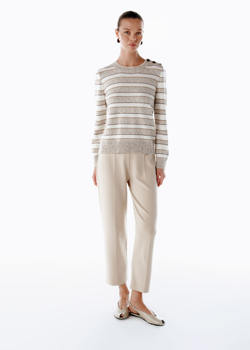 Triko Pantolon Bej - KNITSS